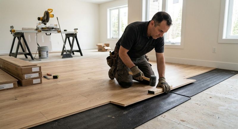 Engineered Wood Installation in Tolland, CT