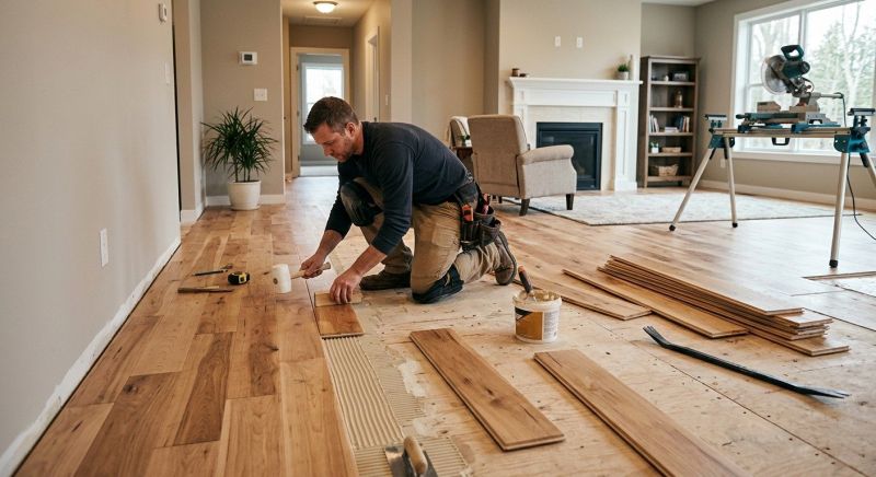 Engineered Wood Installation in Tolland, CT