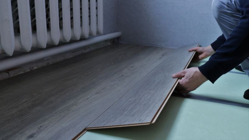 Laminate Floor Installation in Wales, MA