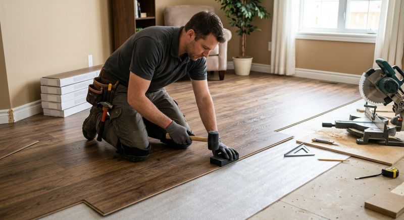 Laminate Floor Installation in Wilbraham, MA