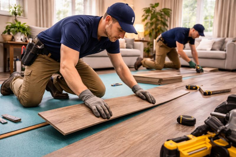 Laminate Floor Replacement in Hartford, CT