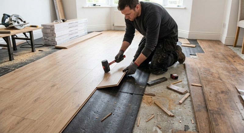 Laminate Floor Replacement in Pomfret Center, CT
