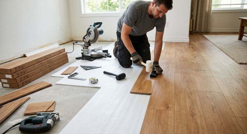 Laminate Floor Replacement in Suffield, CT