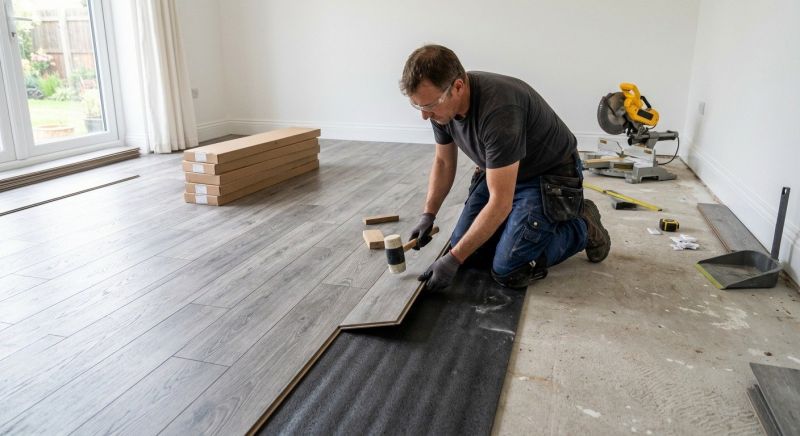 Laminate Floor Replacement in Wethersfield, CT