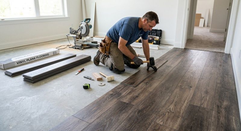 Linoleum Floor Installation in Brooklyn, CT