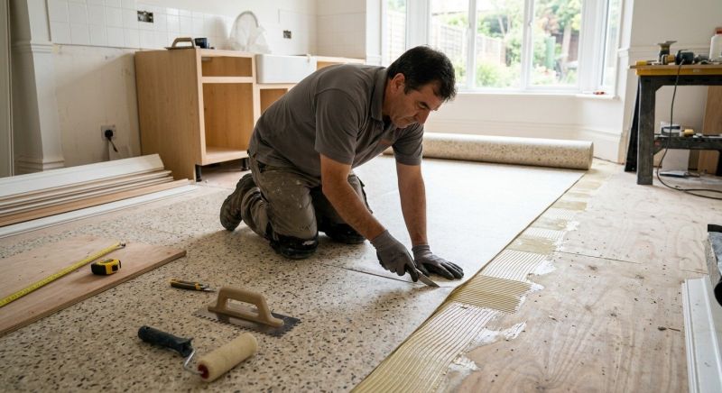 Linoleum Floor Installation in Granby, CT