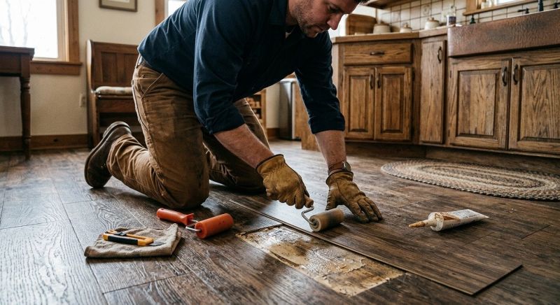 Linoleum Floor Installation in Stafford Springs, CT