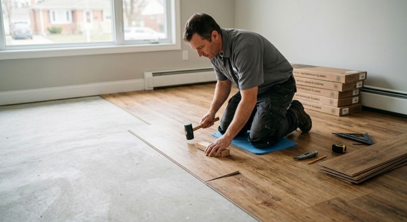 Linoleum Floor Installation in Windsor, CT