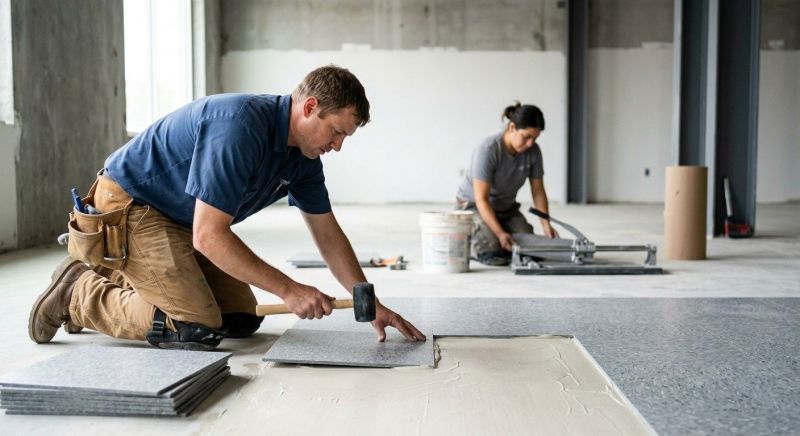 Lvt Flooring Installation in West Suffield, CT
