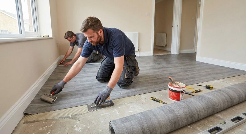 Sheet Flooring Installation in Tolland, CT