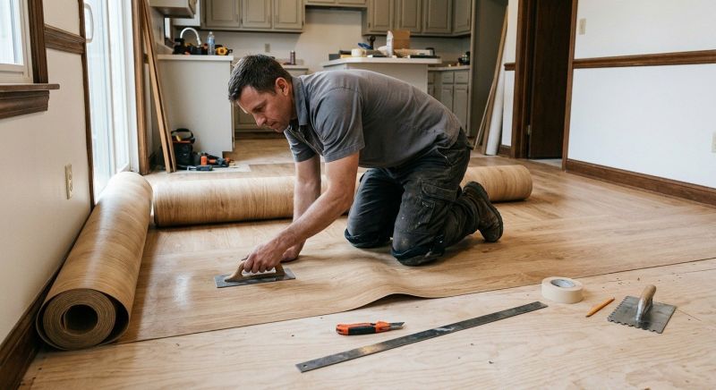 Sheet Flooring Installation in Springfield, MA