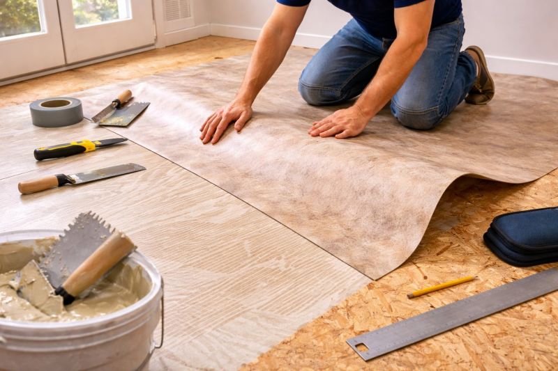 Sheet Vinyl Installation in Southbridge, MA