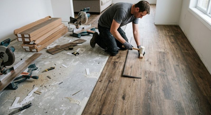 Vinyl Floor Replacement in Tolland, CT