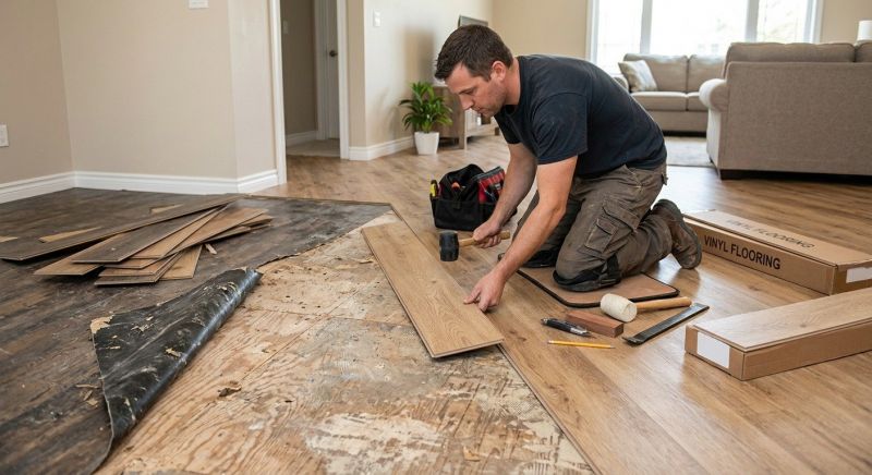 Vinyl Flooring Installation in Eastford, CT