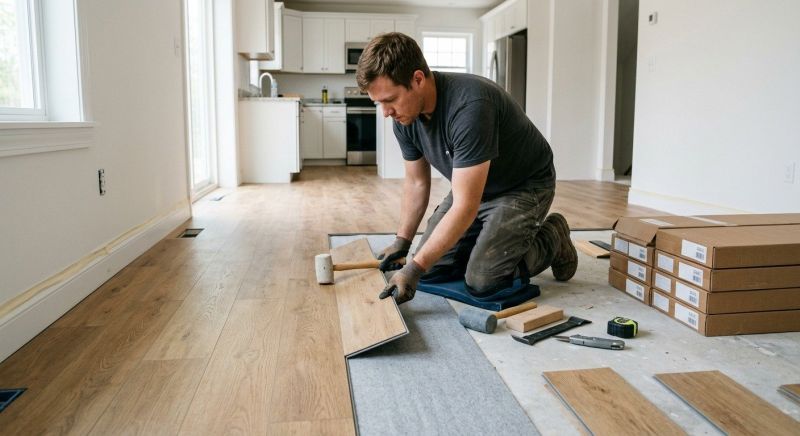 Vinyl Flooring Installation in Simsbury, CT