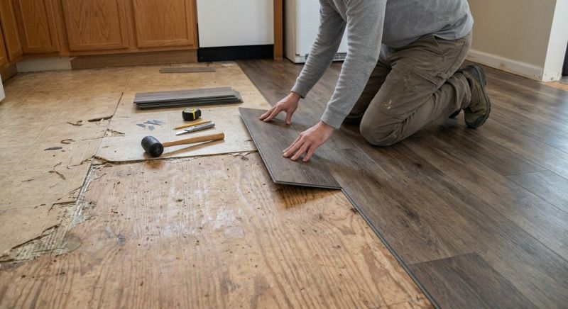 Vinyl Flooring Installation in Vernon Rockville, CT